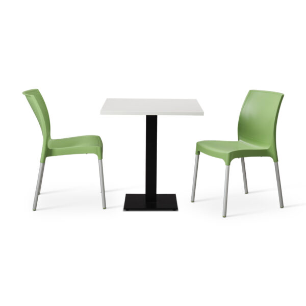 "Avocado-Vibe-Chairs-with-White-Tuff-Top-Forza-Square-table.jpg"