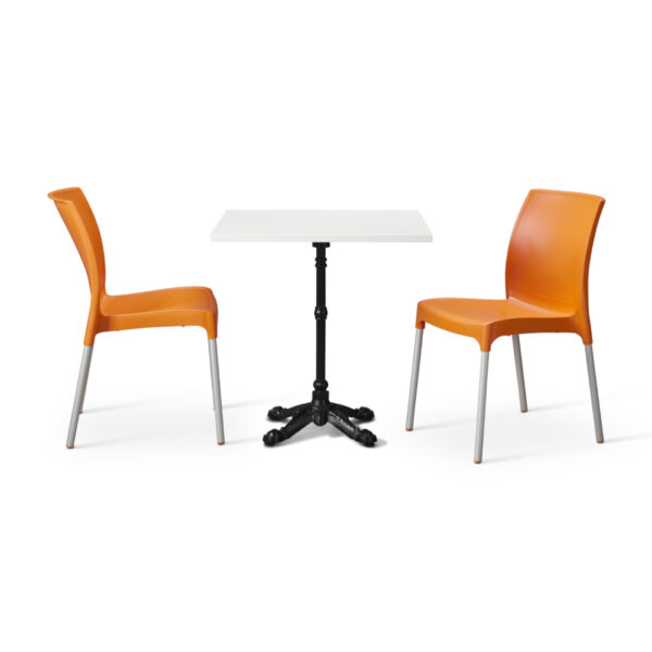 "Orange-Vibe-Chairs-with-White-Tuff-Top-Bistro-Square-table.jpg"