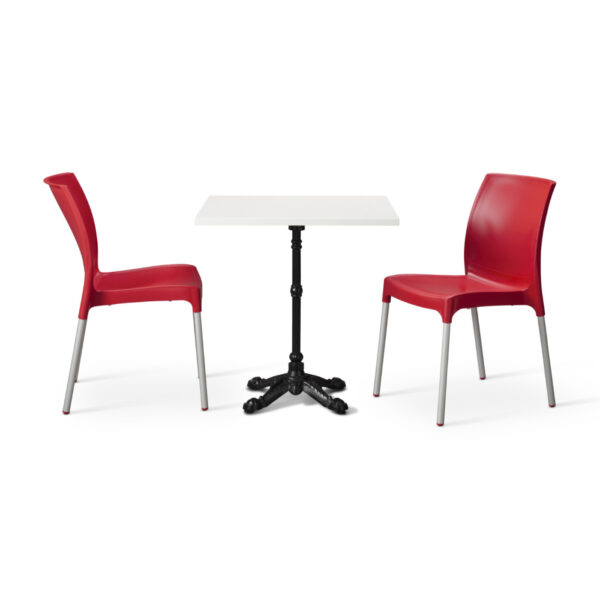 "Terracotta-Red-Vibe-Chairs-with-White-Tuff-Top-Bistro-Square-table.jpg"