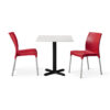 "Terracotta-Red-Vibe-Chairs-with-White-Tuff-Top-Phoenix-Square-table.jpg"