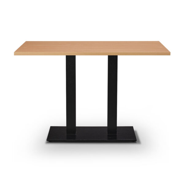 "Tuff-Top-Original-Beech-top-on-Forza-Twin-dining-height-Base.jpg"