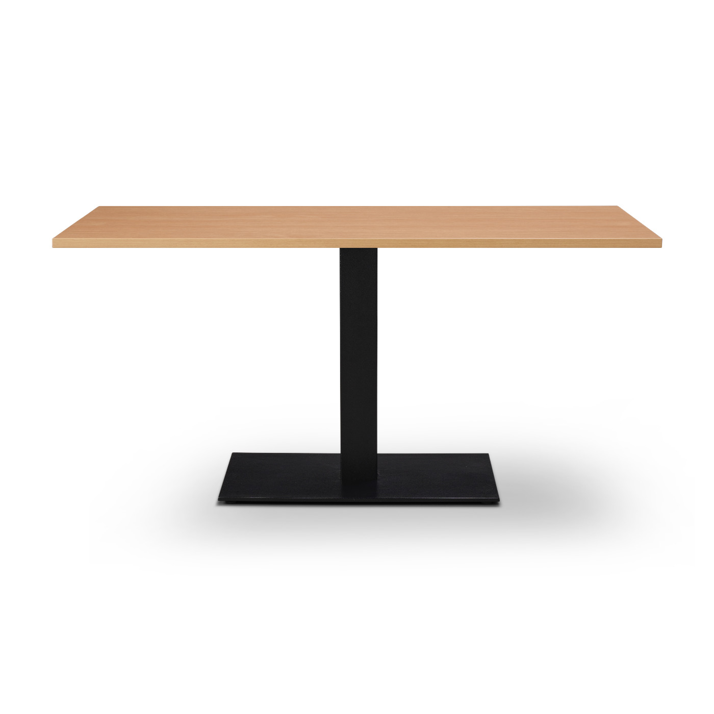 Forza Single Pedestal Dining Table with Tuff Top Original MFC Top