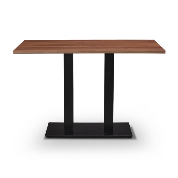 "Tuff-Top-Original-Walnut-top-on-Forza-Twin-dining-height-Base.jpg"