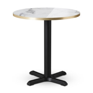 "Tuff-Top-Premium-High-Gloss-Calacatta-Marble-round-top-on-Phoenix-Small-Cruciform-dining-height-Base.jpg"
