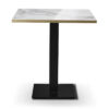 "Tuff-Top-Premium-High-Gloss-Calacatta-Marble-square-top-on-Forza-Small-Square-dining-height-base.jpg"