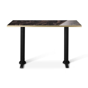 tuff top premium high gloss marbled cappuccino top on phoenix twin dining table