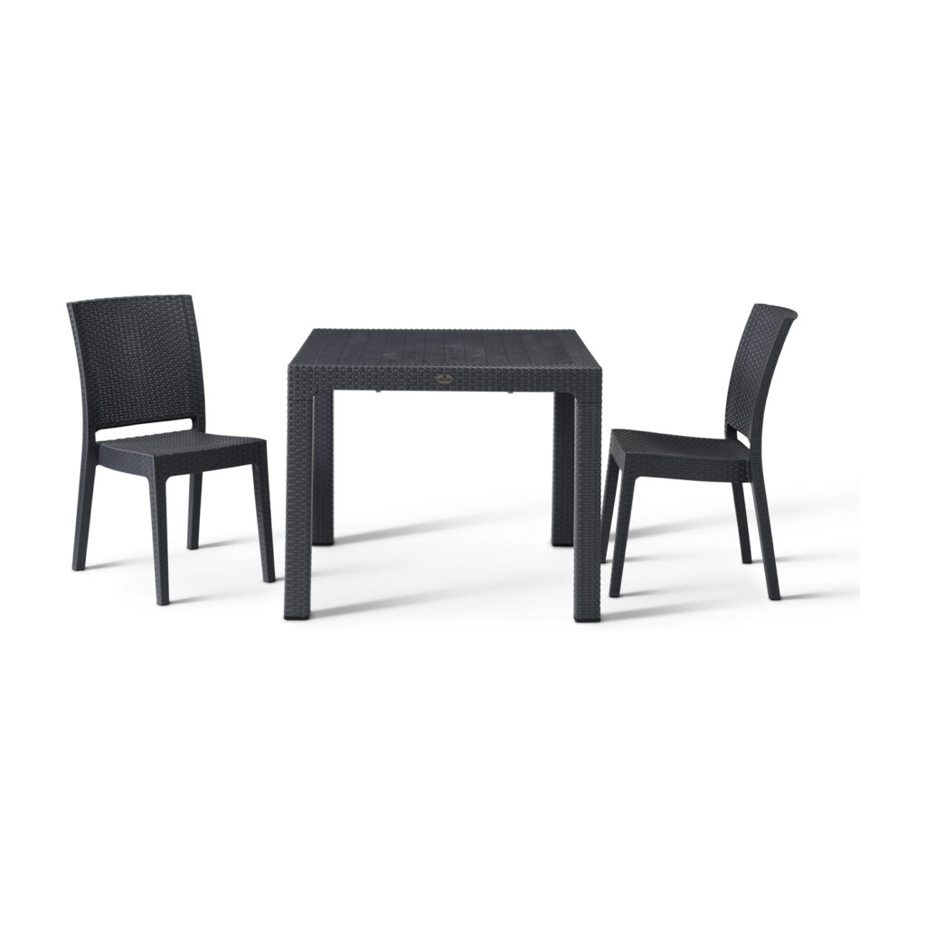 Canterbury 4 seater table with 2 side chairs Simply Tables & Chairs