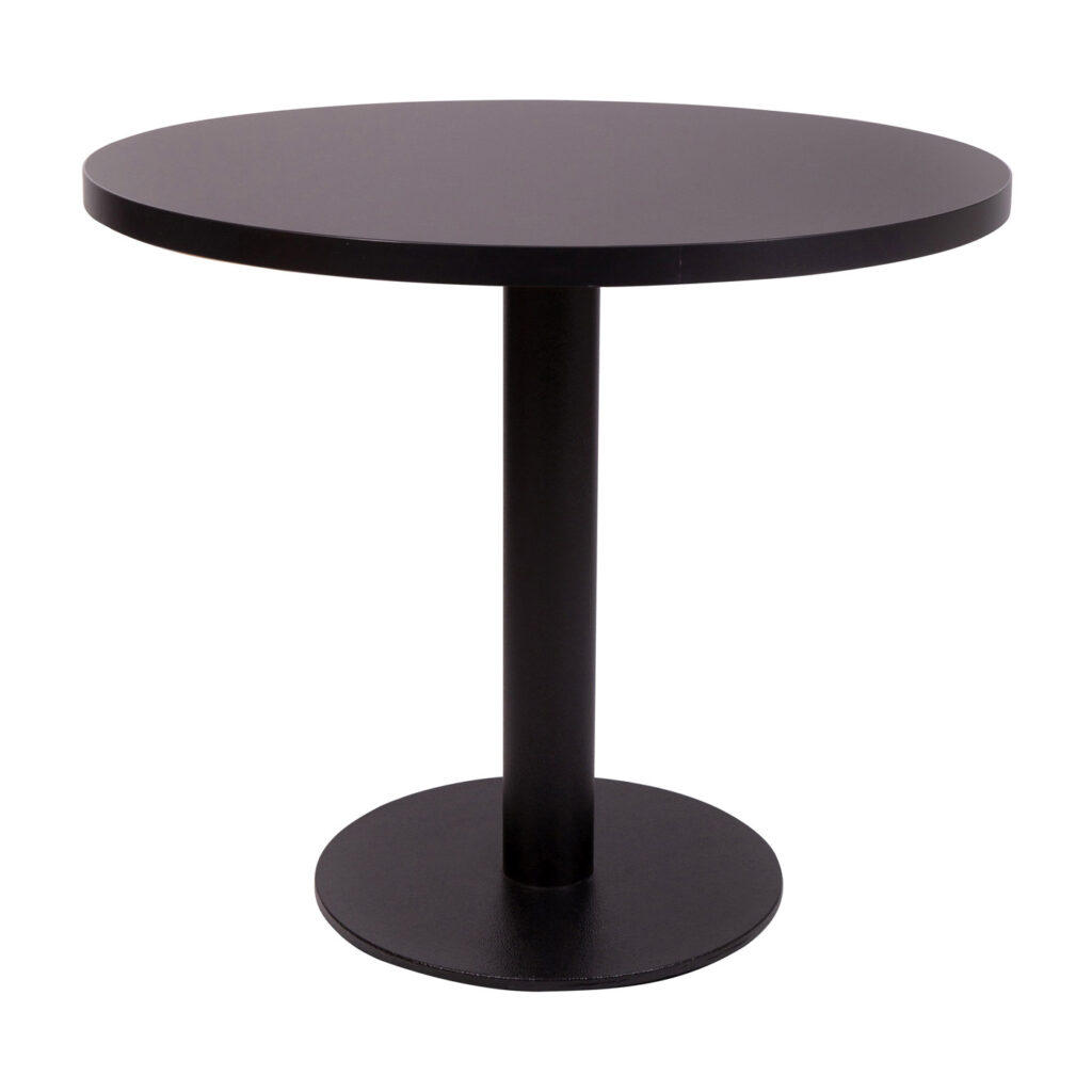 Coffee Height Forza Round Small sized base with a 600mm Diameter Round