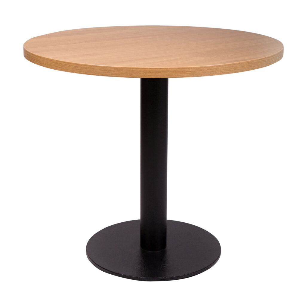 Coffee Height Forza Round Small sized base with a 600mm Diameter Round