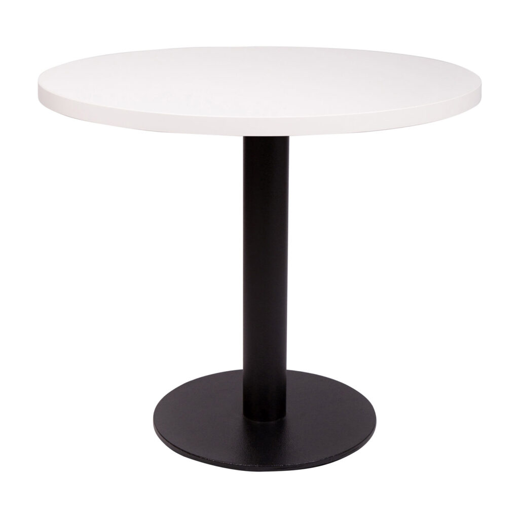 Coffee Height Forza Round Small sized base with a 600mm Diameter Round ...