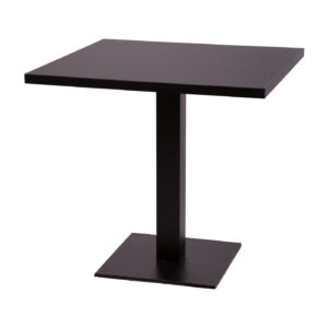 Forza squared coffee table with black tuff top