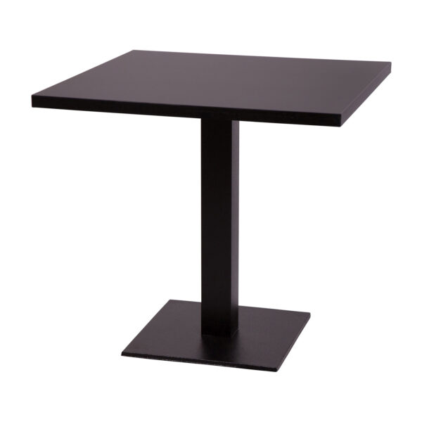 Forza squared coffee table with black tuff top