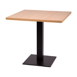 Forza squared coffee table with beech tuff top
