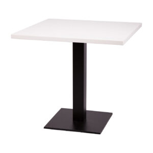 Forza squared coffee table with white tuff top