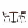 "Bourbon-Armchair-in-Aberdeen-with-Solid-Wood-Walnut-Forza-Round-Table.jpg"