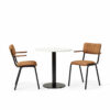 "Bourbon-Armchair-in-Allspice-with-White-Round-MFC-on-Forza-Round-Base.jpg"