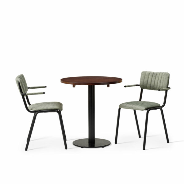 "Bourbon-Armchair-in-Fern-with-Solid-Wood-Walnut-Forza-Round-Table.jpg"