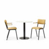 "Bourbon-Armchair-in-Goldmine-with-White-Round-MFC-on-Forza-Round-Base.jpg"