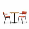 "Bourbon-Armchair-in-Tabasco-with-Solid-Wood-Oak-Forza-Round-Table.jpg"
