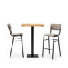 "Bourbon-Bar-Chairs-in-Graphite-with-Solid-Wood-Oak-square-Forza-Poseur-table.jpg"