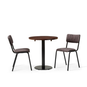 "Bourbon-Side-Chair-in-Aberdeen-with-Solid-Wood-Walnut-Forza-Round-Table.jpg"