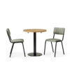 "Bourbon-Side-Chair-in-Fern-with-Solid-Wood-Oak-Forza-Round-Table.jpg"