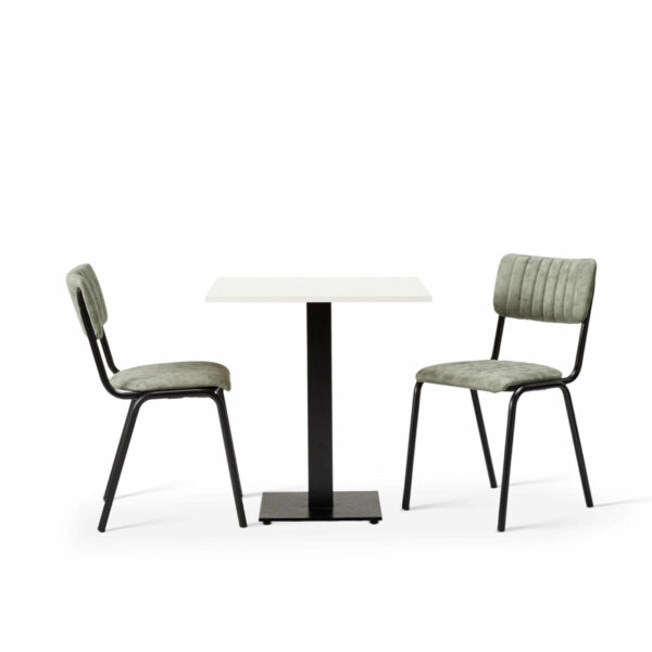 "Bourbon-Side-Chair-in-Fern-with-White-Square-MFC-on-Forza-Square-Base.jpg"
