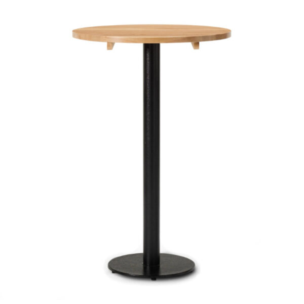 "Round-Tuff-Top-Solid-Wood-top-in-Oak-on-a-Forza-Round-Poseur-base.jpg"