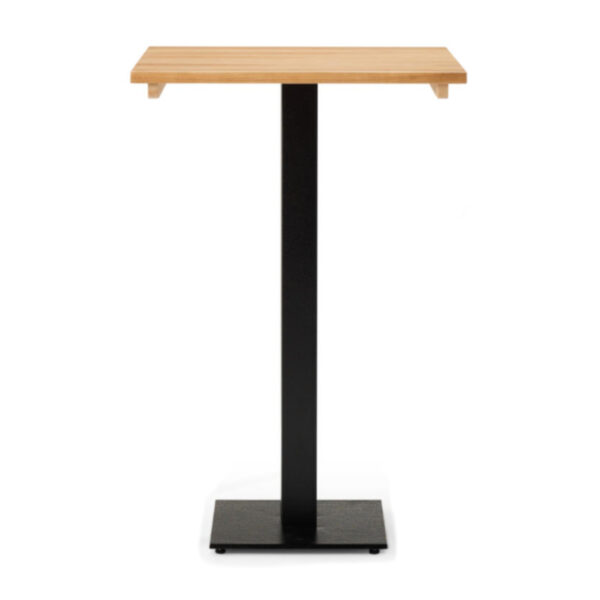 "Square-Tuff-Top-Solid-Wood-top-in-Oak-on-a-Forza-Square-Poseur-base.jpg"
