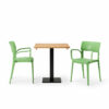 "Vivo-Armchair-in-Avocado-with-Solid-Wood-Oak-Square-Forza-table.jpg"