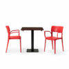 "Vivo-Armchair-in-Terracotta-with-Solid-Wood-Walnut-Square-Forza-table.jpg"