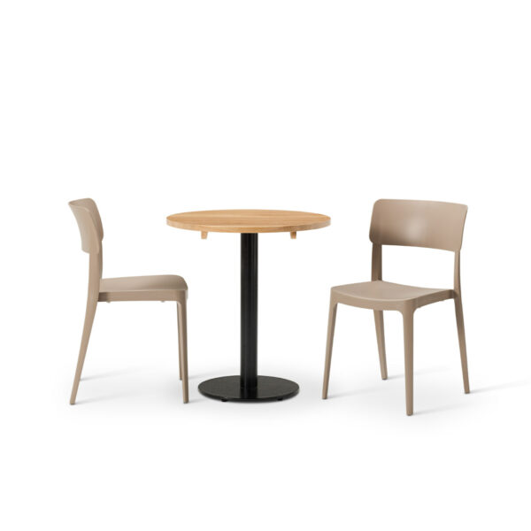 "Vivo-Side-Chair-in-Jute-with-Solid-Wood-Oak-Round-Forza-table.jpg"